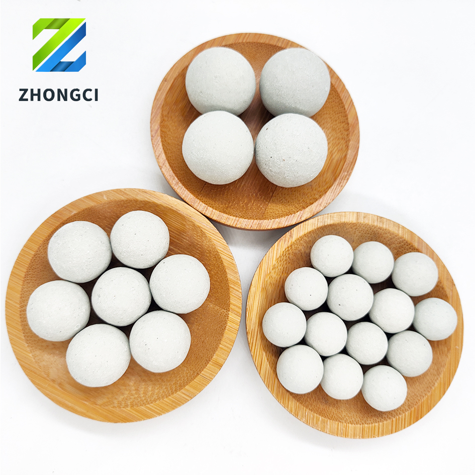 23% Al2O3 Inert Alumina Ceramic Ball - 图片 2